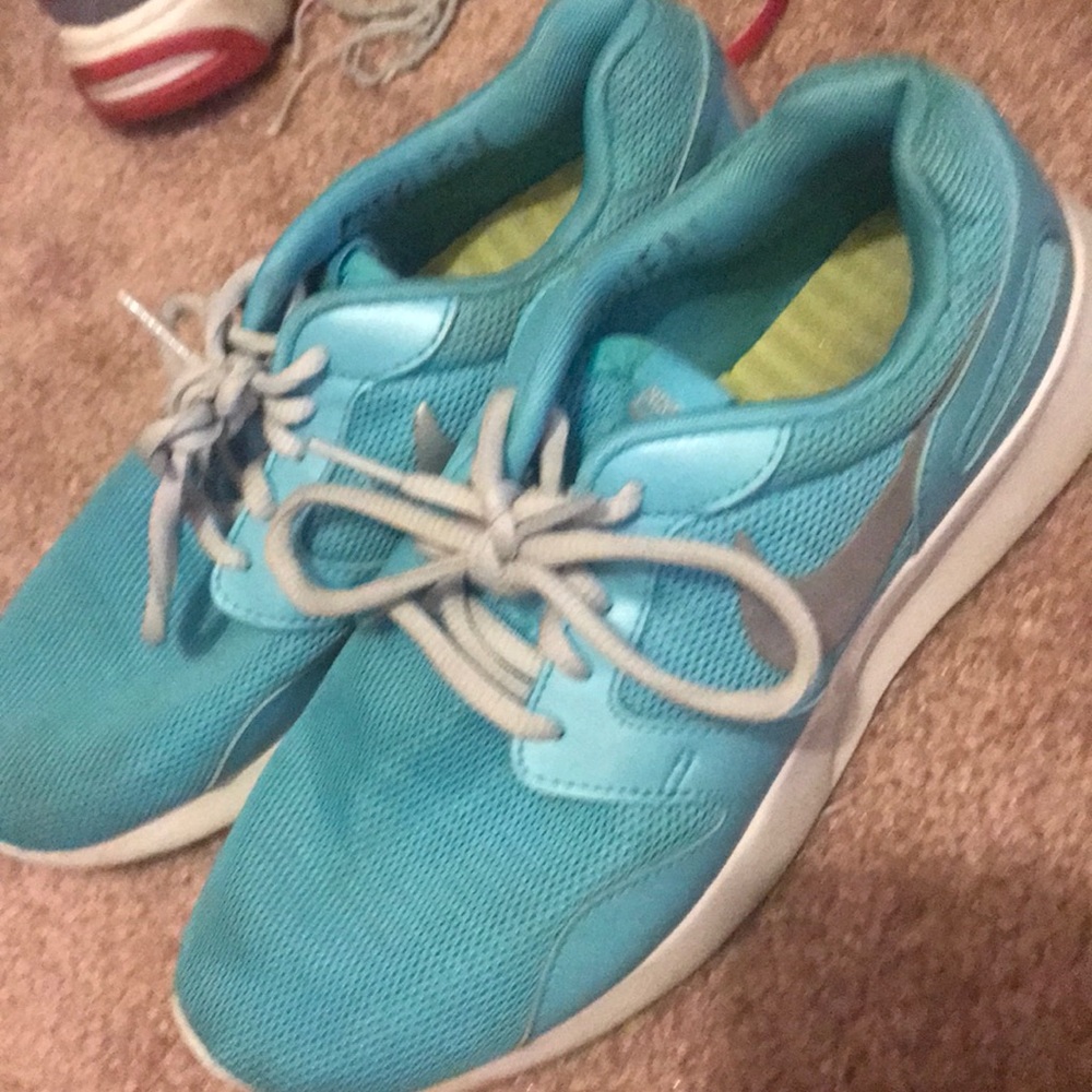 Blue nikes